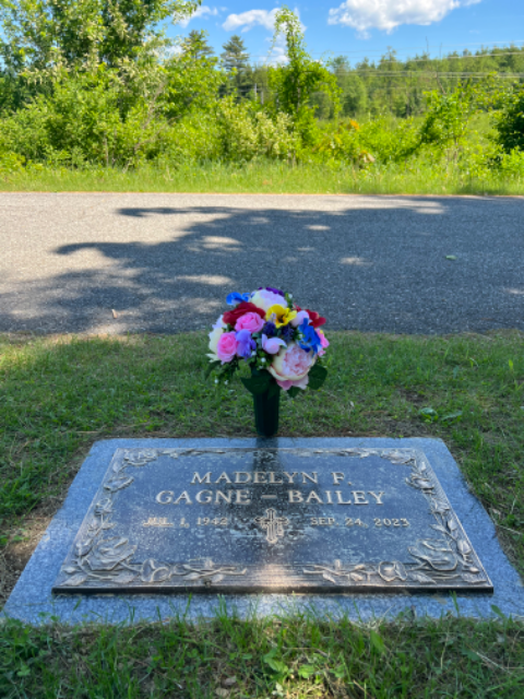 Flower delivery for Madelyn F. Bailey
