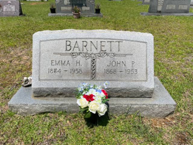 Flower delivery for John Pleasant Barnett