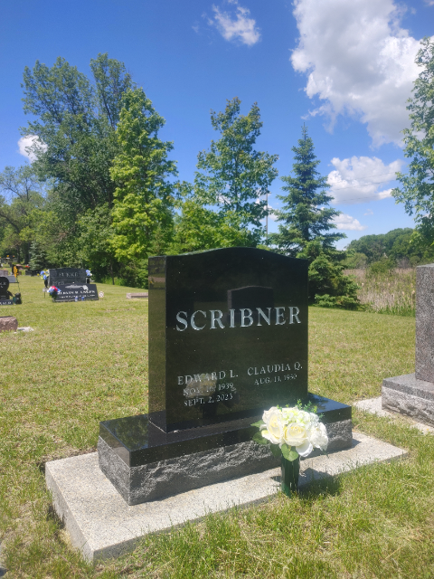 Flower delivery for Edward L. Scribner