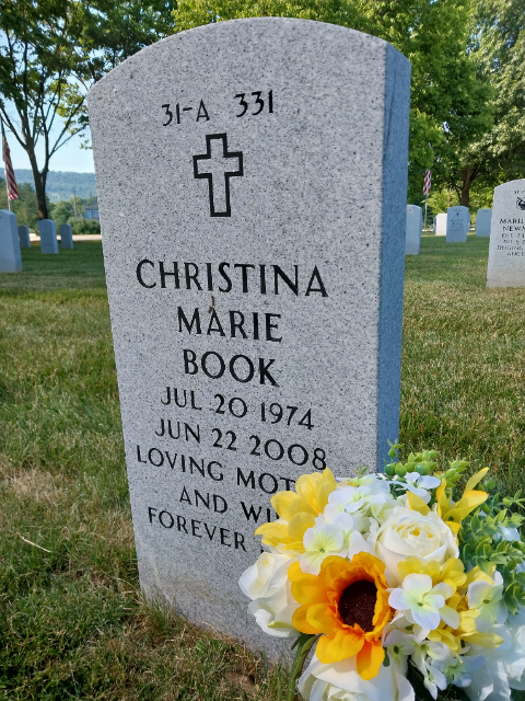 Flower delivery for Christina Marie Book