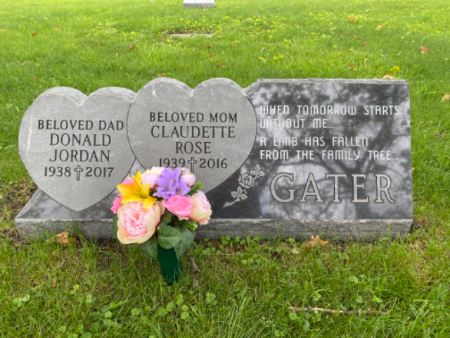 Flower delivery for Claudette Rose Gater