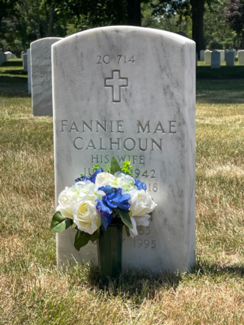 Flower delivery for Fannie Calhoun