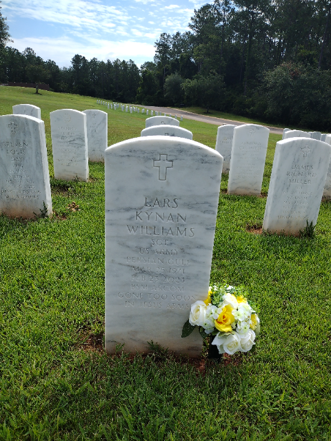 Flower delivery for Lars Kynan Williams