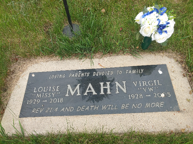 Flower delivery for Virgil William Mahn