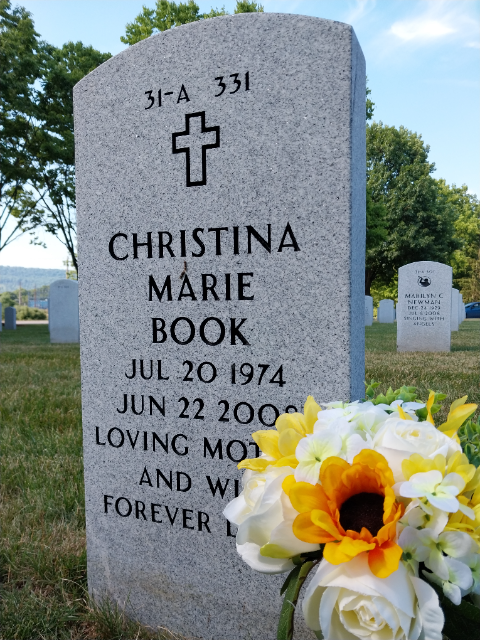 Flower delivery for Christina Marie Book