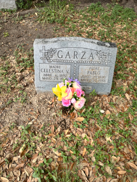 Flower delivery for Celestina V Garza