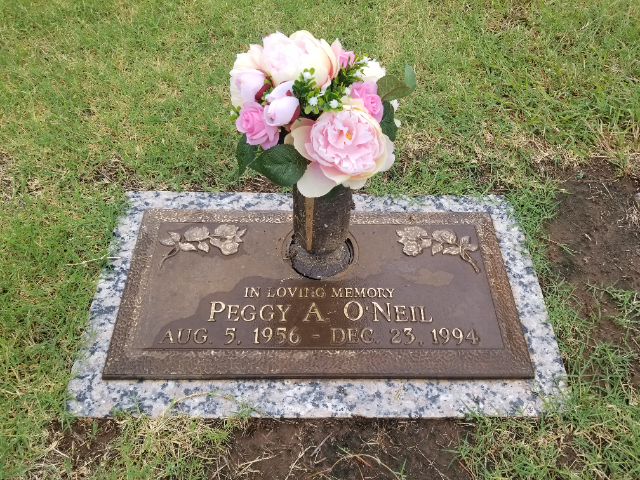 Flower delivery for Peggy O’Neil