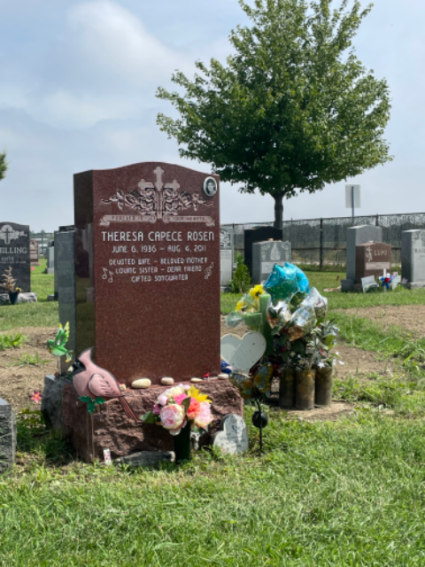 Flower delivery for Theresa Capece Rosen