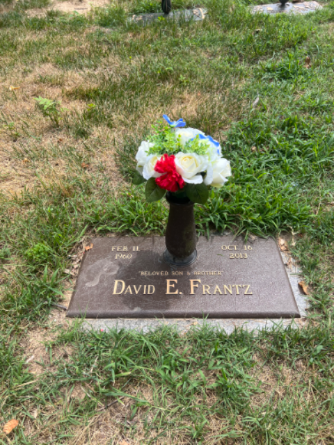 Flower delivery for David E Frantz