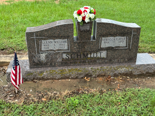 Flower delivery for Glenn William Schmidt