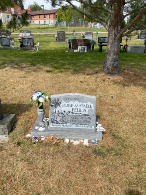 Flower delivery for Sione Mataele Felila