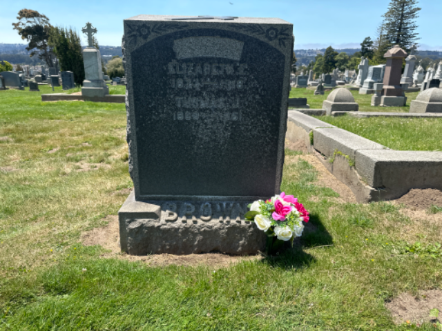 Flower delivery for Elizabeth Brown