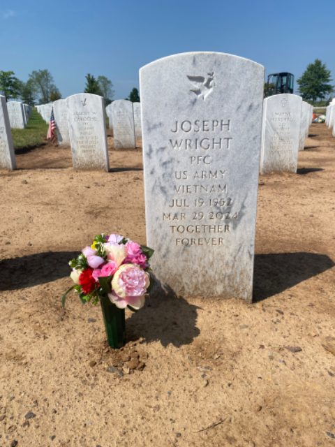 Flower delivery for Joseph Wright