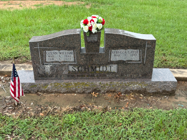 Flower delivery for Glenn William Schmidt