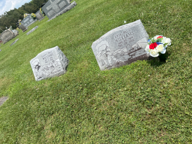 Flower delivery for Erik Paul Williams