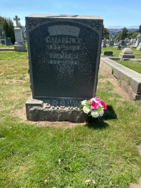 Flower delivery for Elizabeth Brown