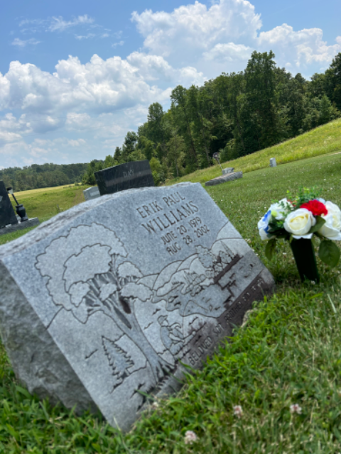 Flower delivery for Erik Paul Williams