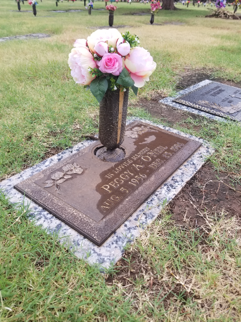 Flower delivery for Peggy O’Neil