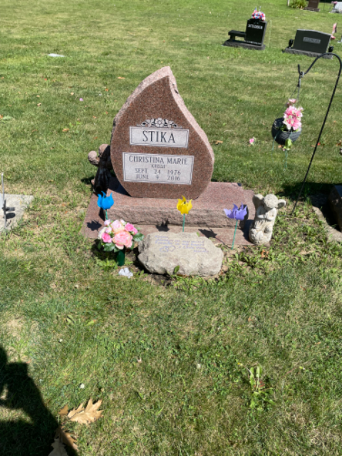 Flower delivery for Christina Marie Book