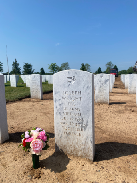 Flower delivery for Joseph Wright