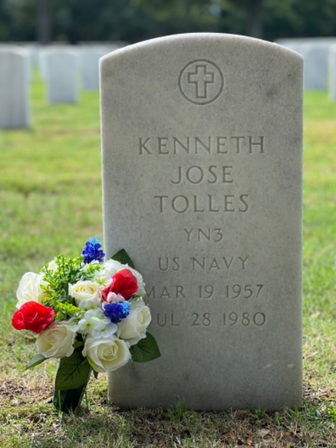 Flower delivery for Kenneth Jose Tolles Zabaleta