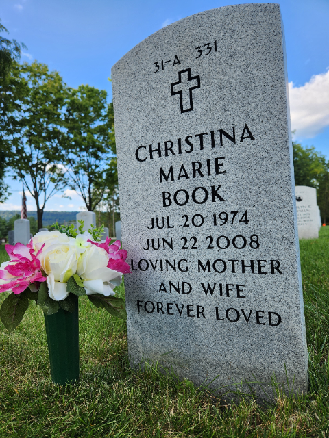 Flower delivery for Christina Marie Book