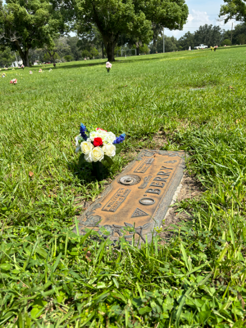 Flower delivery for William C. O’Berry