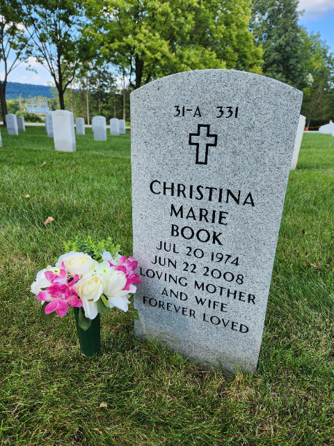 Flower delivery for Christina Marie Book