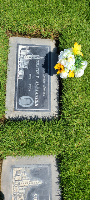 Flower delivery for Travis Victor Alexander
