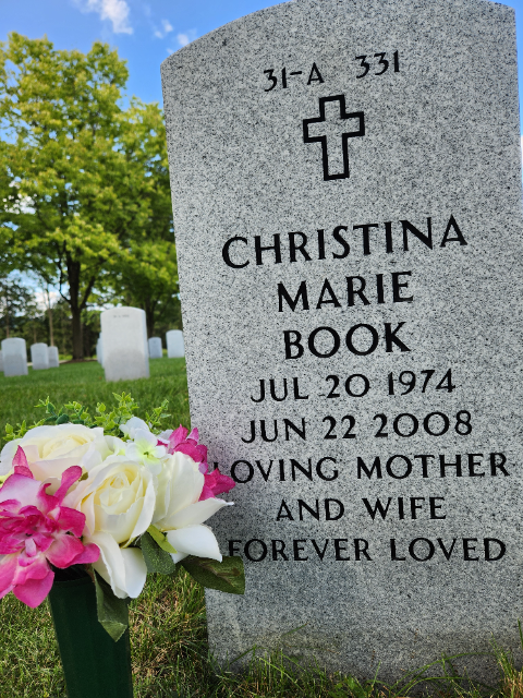 Flower delivery for Christina Marie Book