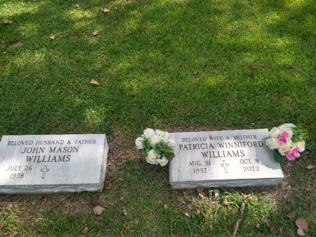 Flower delivery for Patricia Ann Williams