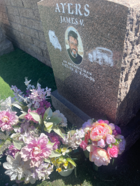 Flower delivery for James V. Ayers