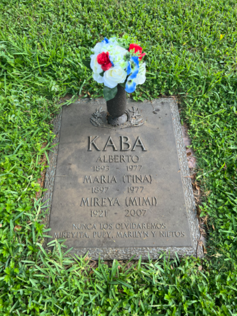 Flower delivery for Alberto Kaba