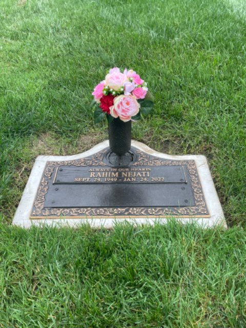 Flower delivery for Rahim Nejati