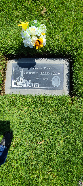 Flower delivery for Travis Victor Alexander