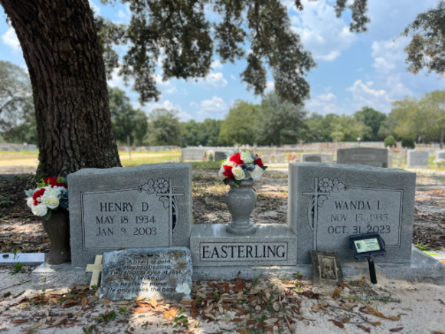 Flower delivery for Wanda Easterling