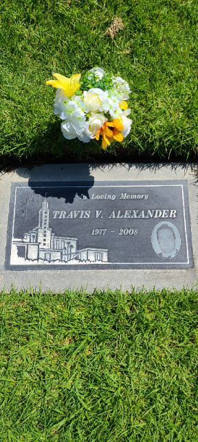 Flower delivery for Travis Victor Alexander