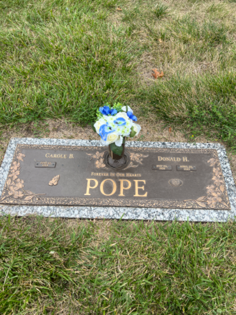 Flower delivery for Donald Harry Pope