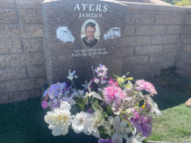 Flower delivery for James V. Ayers