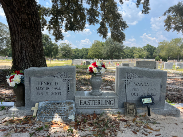 Flower delivery for Wanda Easterling