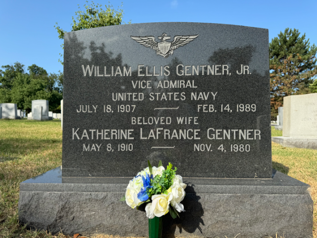 Flower delivery for William Ellis Gentner Jr.