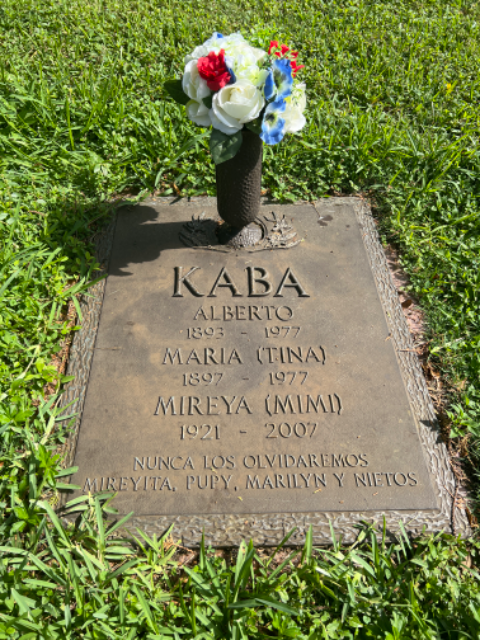 Flower delivery for Alberto Kaba