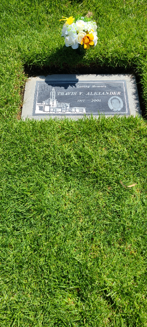 Flower delivery for Travis Victor Alexander