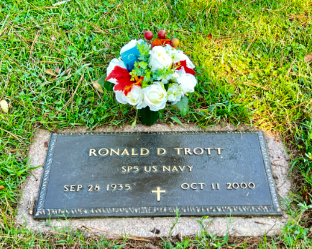 Flower delivery for Ronald D. Trott