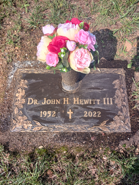 Flower delivery for John H. Hewitt