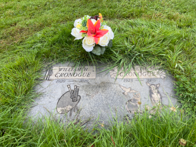 Flower delivery for William Henry Cronogue