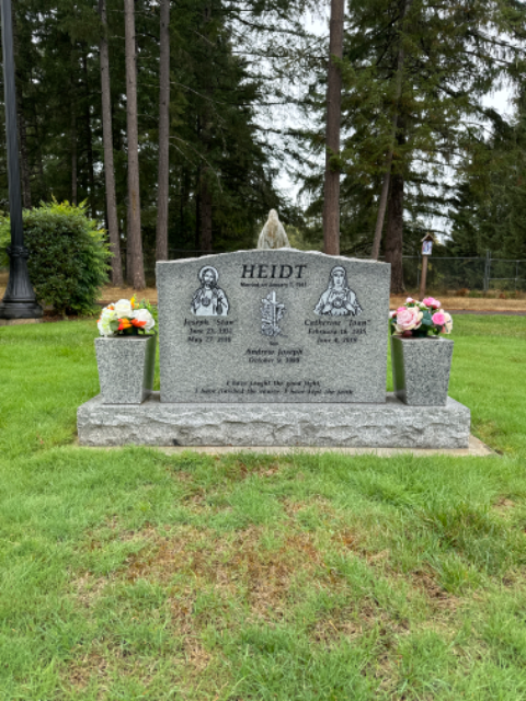 Flower delivery for Joseph Stanley Heidt