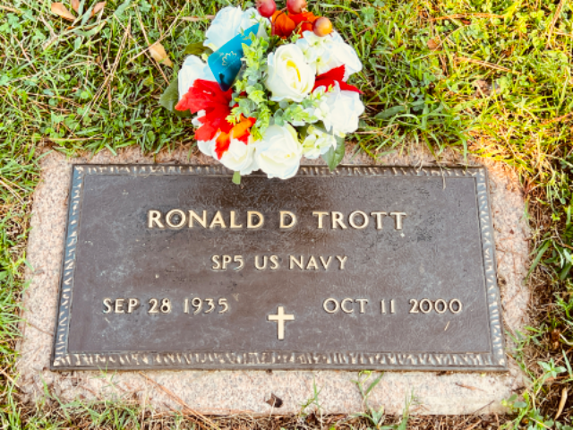 Flower delivery for Ronald D. Trott