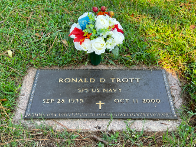 Flower delivery for Ronald D. Trott