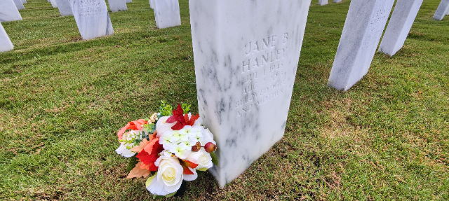 Flower delivery for James T Hanley